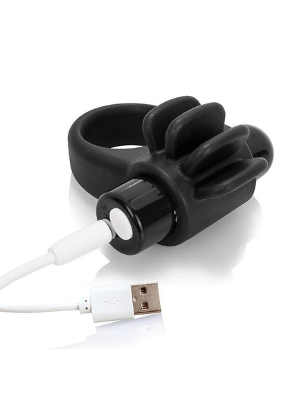 Charged Skooch Rechargeable Vibrating Silicone Cock Ring Waterproof