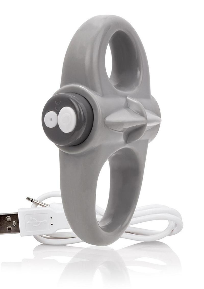 Charged Yoga Rechargeable Silicone Waterproof Cock Ring