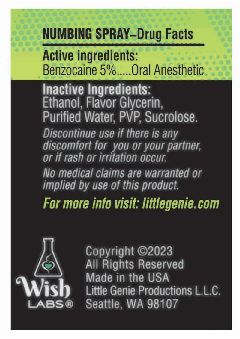 Cheef Relief Soothing Throat Spray 1oz - Mint – Fantasy Fun Factory