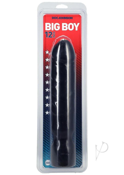 Classic Big Boy Dildo - Black - 12in