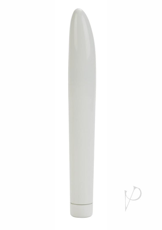 Classic Maxi Mystique Vibrator - Ivory/White