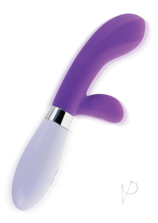 Classix Silicone G-Spot Rabbit Vibrator - Purple/White