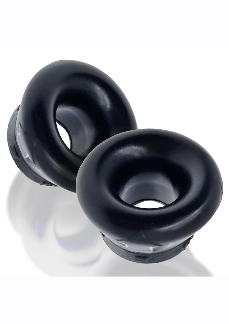 Clone Duo Silicone Ballstretcher - Black - 2 Pack