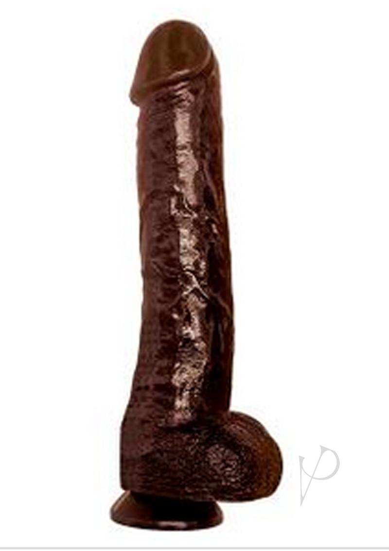 Cockzilla 17in Dildo - Black