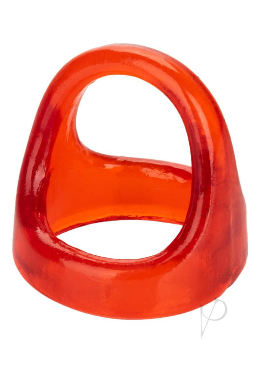 Colt XL Snug Tugger Cock Ring Scrotum Support - Red