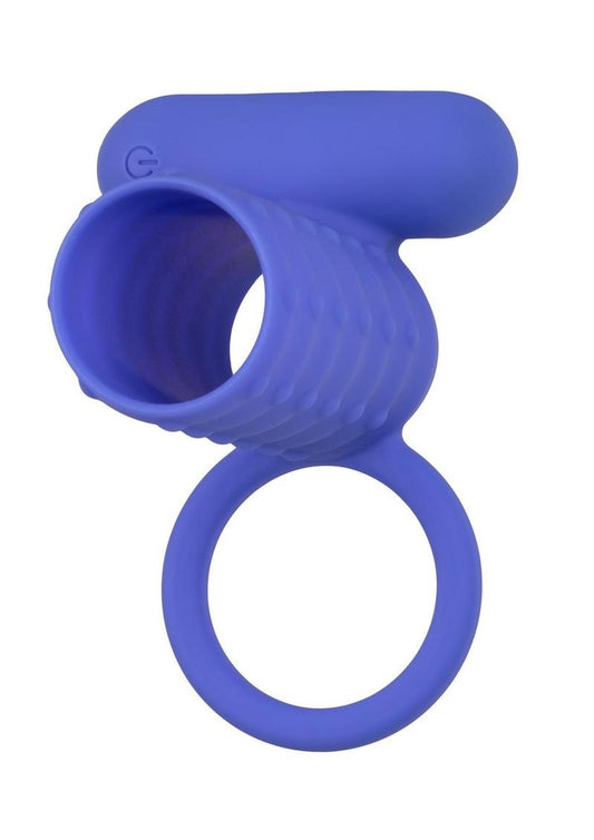 Couple's Enhancers Silicone Rechargeable Endless Desires Enhancer - Blue