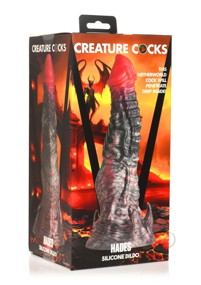 Creature Cocks Hades Silicone Dildo - Multicolor - Medium