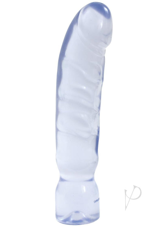 Crystal Jellies Big Boy Dildo - Clear - 12in