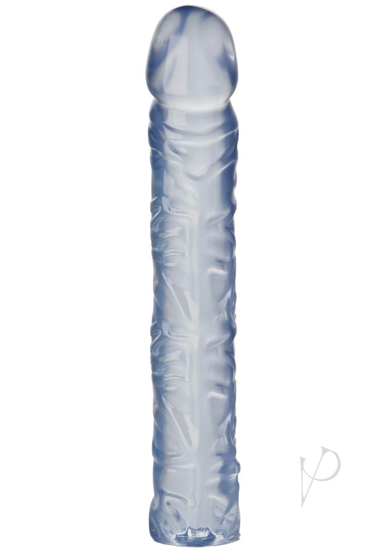 Crystal Jellies Classic Dildo - Clear - 10in