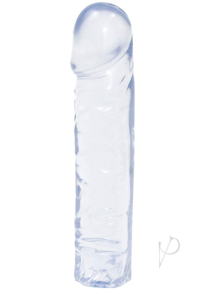 Crystal Jellies Classic Dildo - Clear - 8in