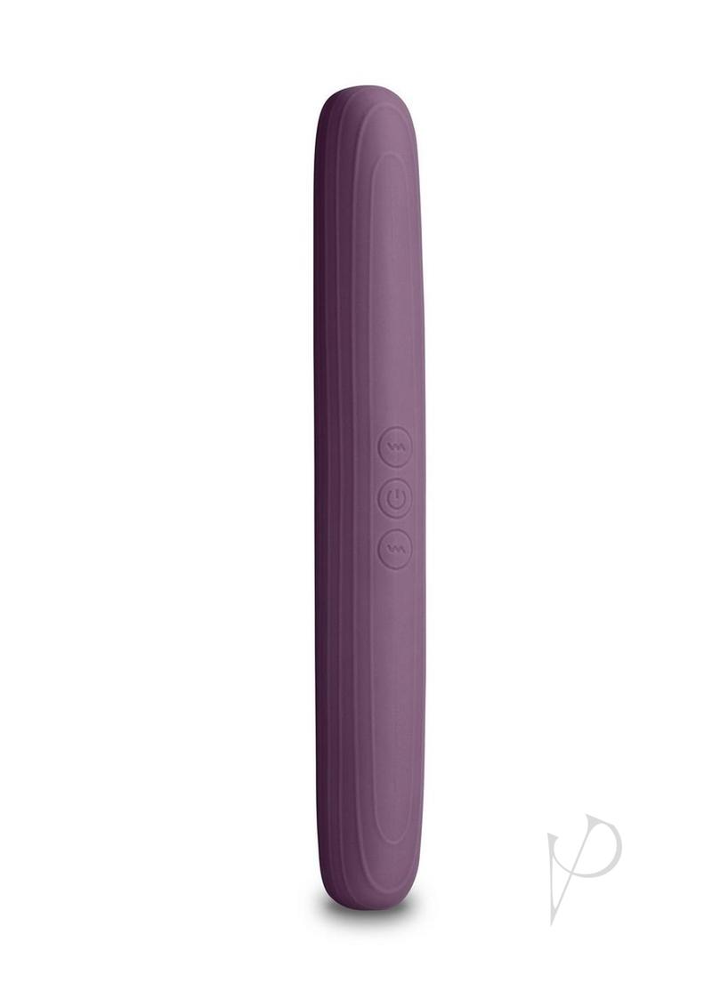 Desire Amore Rechargeable Silicone Dual End Vibrator - Purple