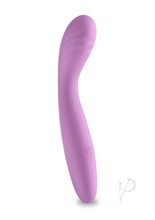 Desire Sonata Rechargeable Silicone G-Spot Vibrator - Lavender/Purple