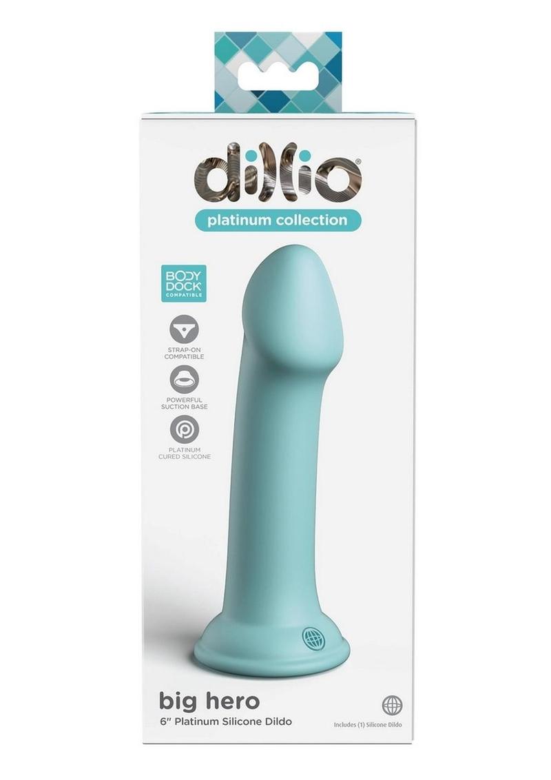 Dillio Platinum Big Hero Silicone Dildo