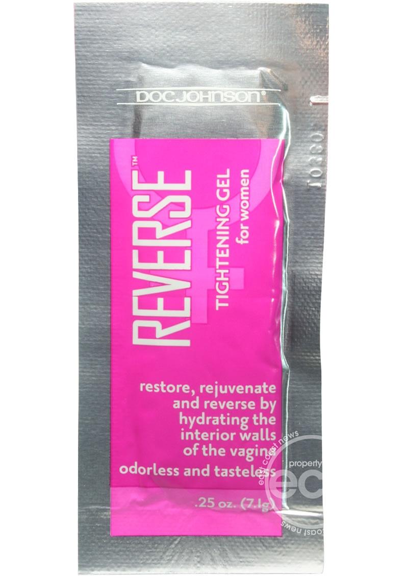 Doc Johnson Reverse Tightening Gel For Women - 0.25oz - 100 Per Bowl