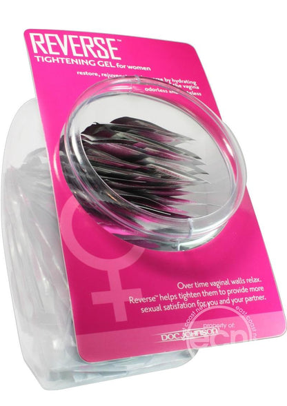 Doc Johnson Reverse Tightening Gel For Women - 0.25oz - 100 Per Bowl