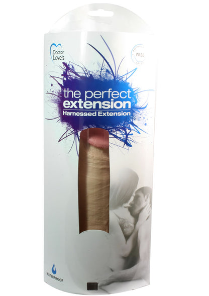 Doctor Love's The Perfect Extension Harnessed Extension - Vanilla