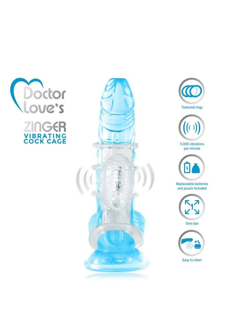 Doctor Love's Zinger Vibrating Cock Cage