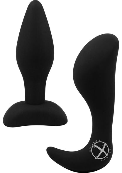 Dominant Submissive Silicone Butt Plug - Black