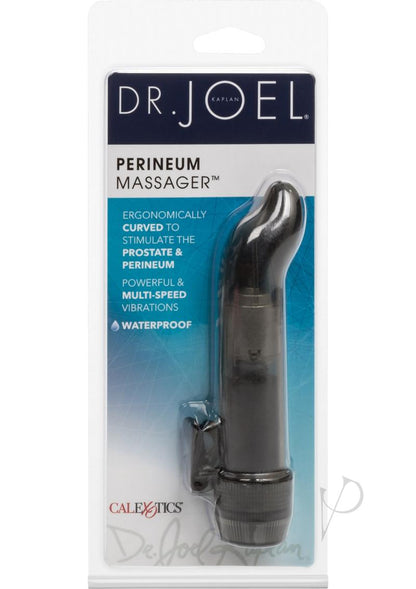 Dr. Joel Kaplan Perineum Vibrating Prostate Stimulator - Black/Silver