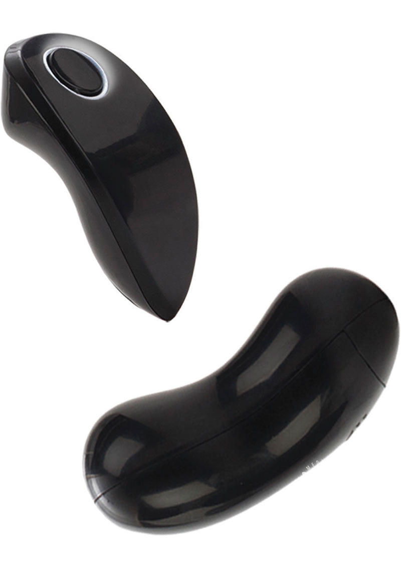 Dr. Laura Berman Lottie Remote Panty Pleaser Panty Vibe Massager with Remote Control - Black