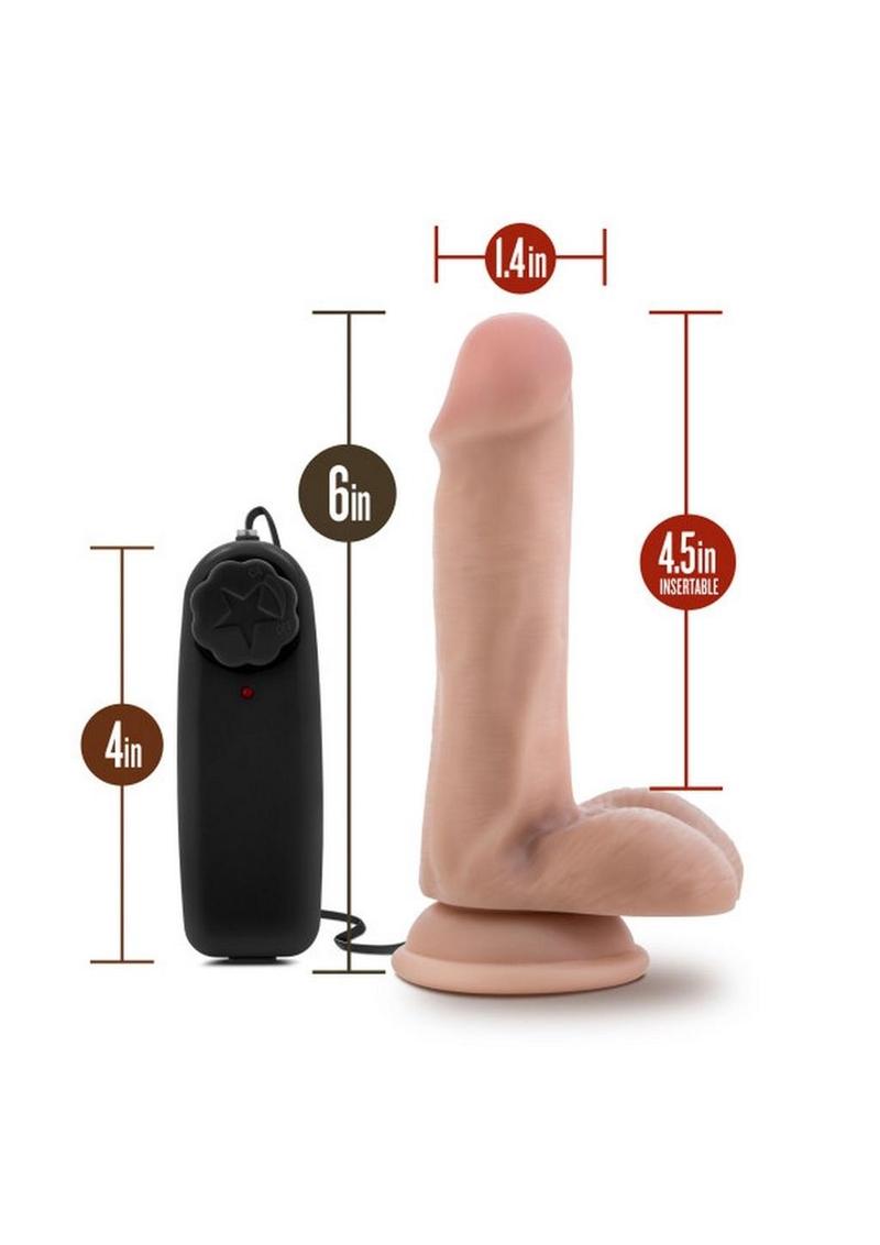 Dr. Skin Dr. Rob Vibrating Dildo with Remote Control