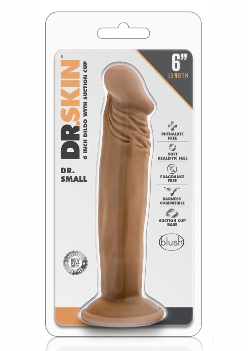 Dr. Skin Dr. Small Dildo - Caramel - 6in