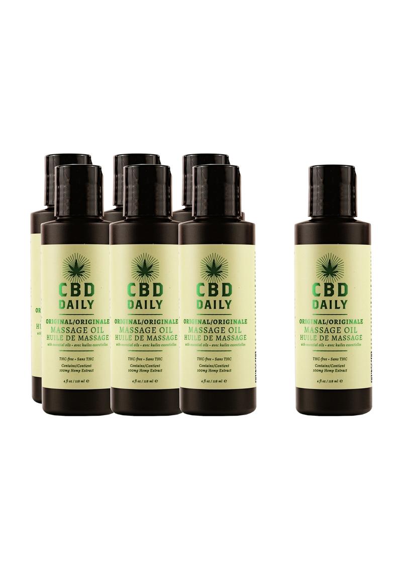 Earthly Body Cbd Daily 6pc Massage Oil Prepack - Tester