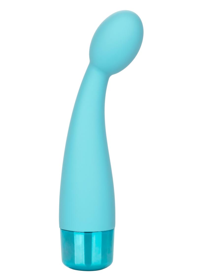 Eden Tulip Silicone Vibrator - Blue