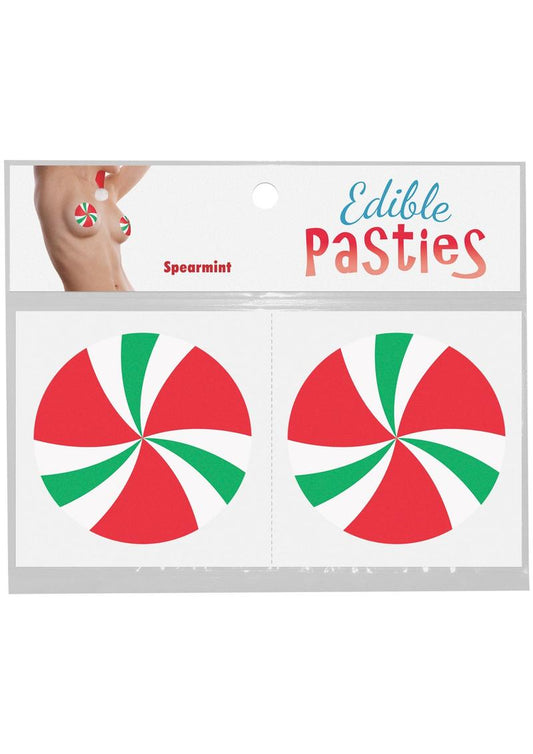 Edible Pasties - Candy Swirls (Spearmint