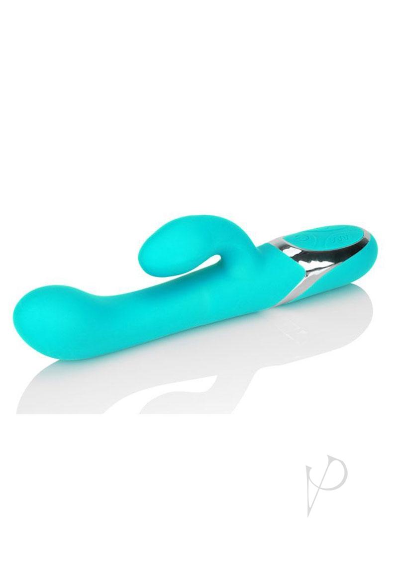 Enchanted Lover Silicone Rechargeable Rabbit Vibrator - Blue