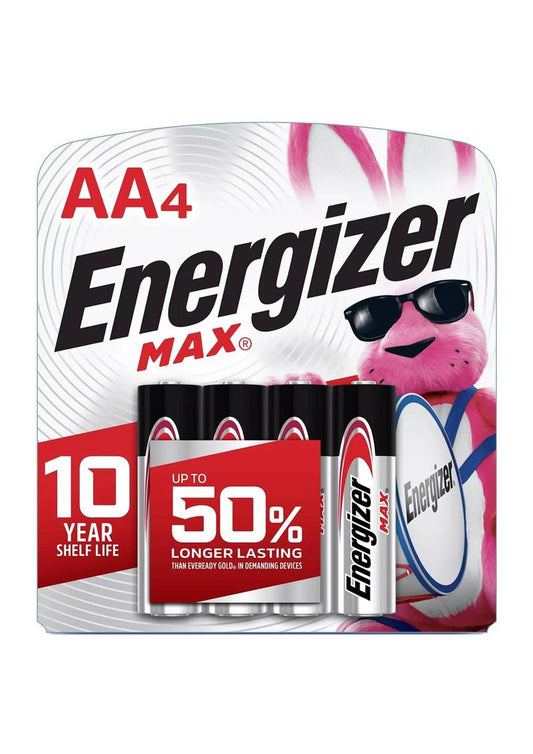Energizer Batteries AA - 4pk