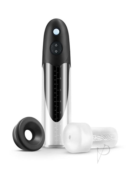 Enlarge Colossus Rechargeable Penis Pump - Black/Clear