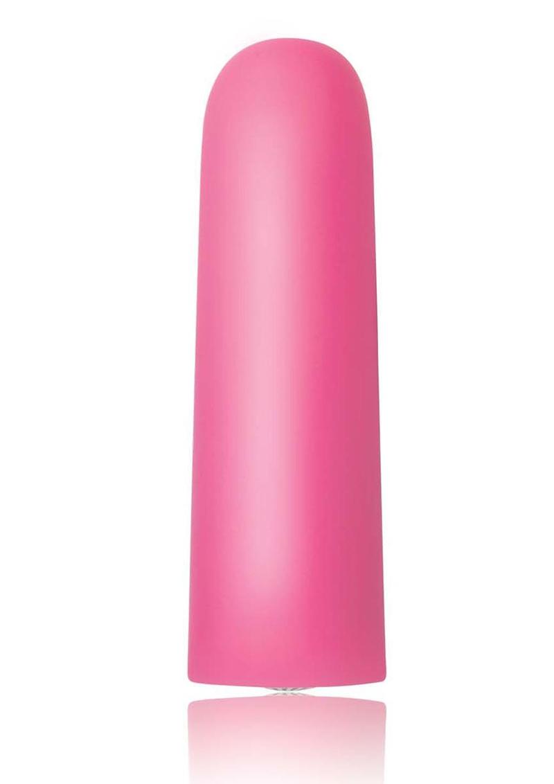 Exciter Mini Vibe Rechargeable Silicone Vibrator - Pink