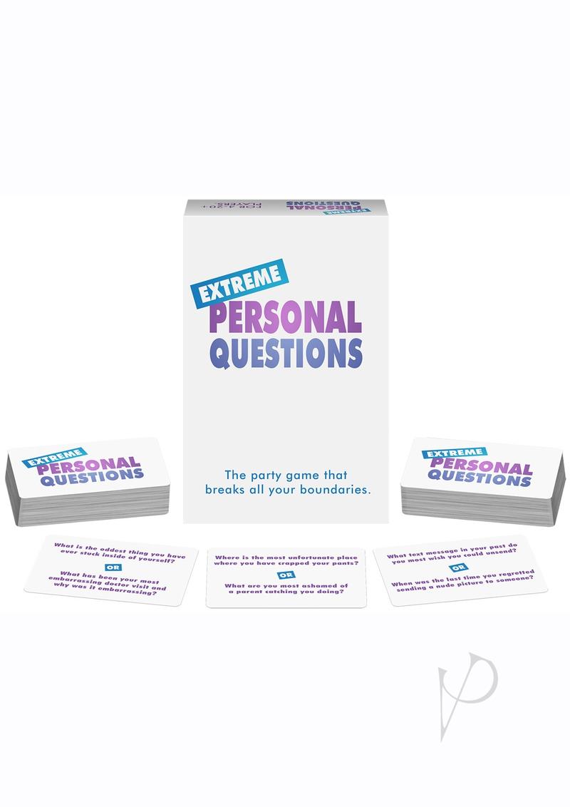 Extreme Personal Questions Party Game