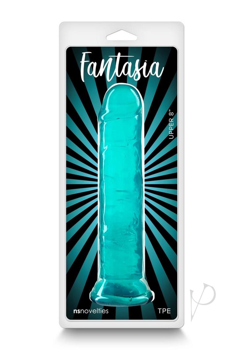 Fantasia Upper Dildo - Teal - 8in