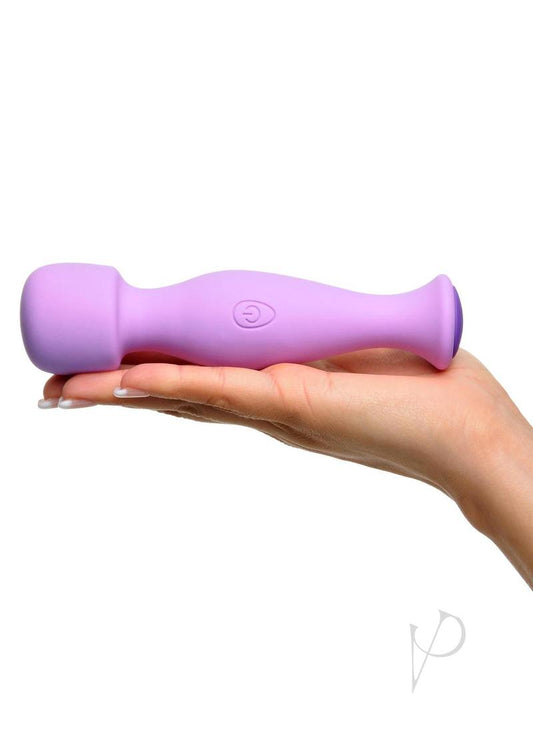 Fantasy For Her Silicone Body Massage Her Rechargeable Waterproof - Purple - 6.25in