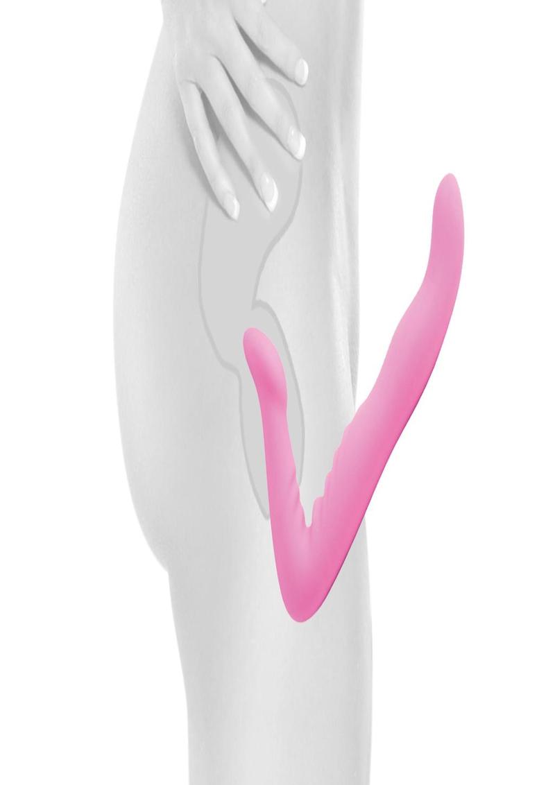 Fetish Fantasy Elite Strapless Strap-On Silicone - Pink - 8in