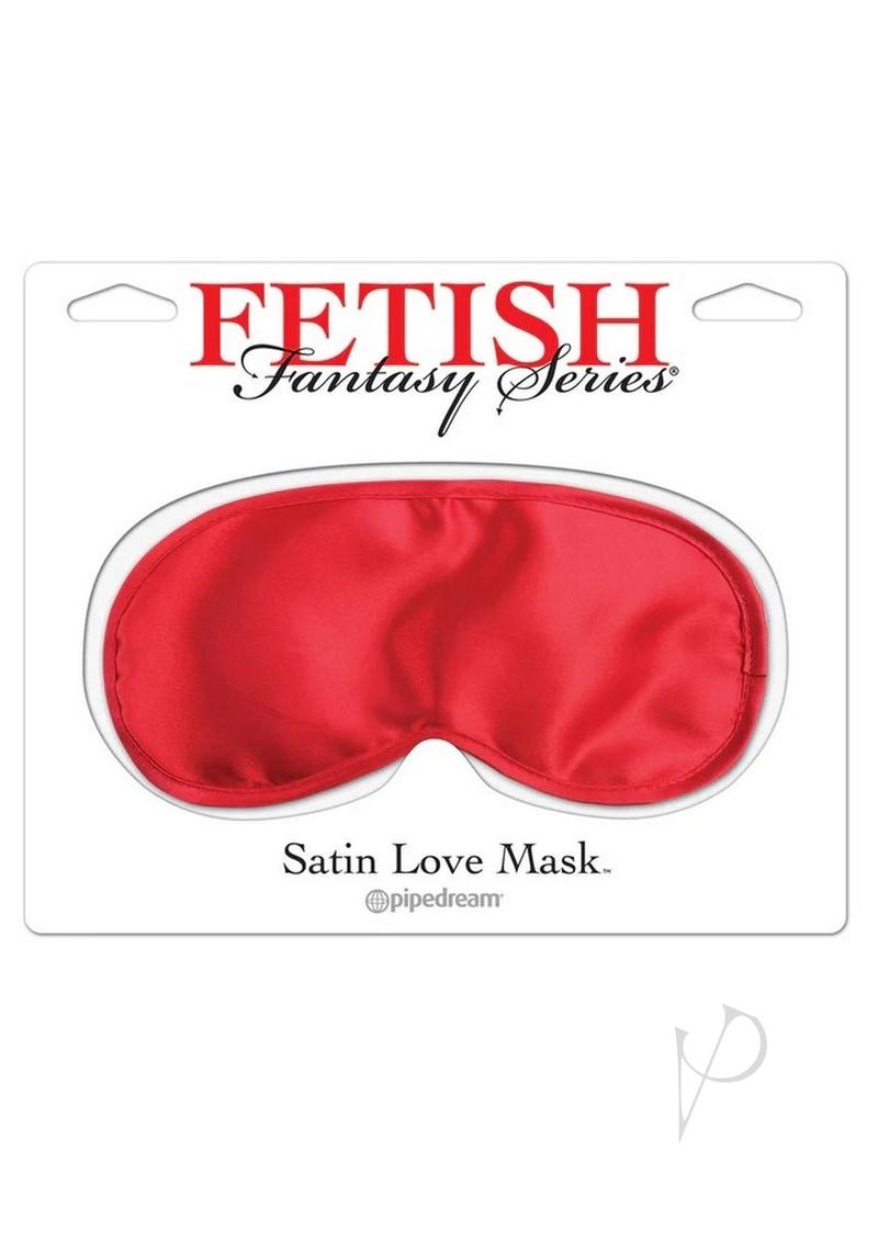 Fetish Fantasy Satin Love Mask - Red