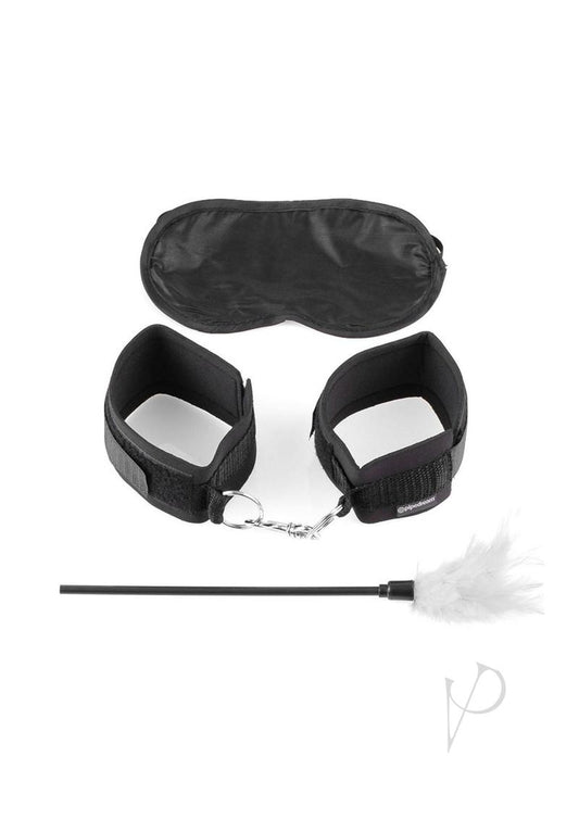 Fetish Fantasy Series Sensual Seduction - Black/White - 3 Piece Kit