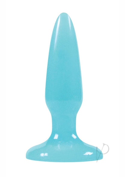 Firefly Pleasure Plug Mini Butt Plug - Blue/Glow In The Dark