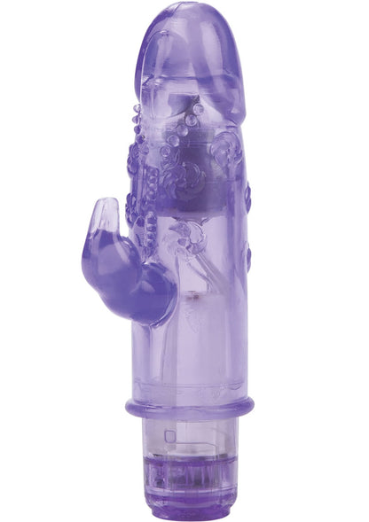 First Time Bunny Teaser Vibrator Waterproof - Purple