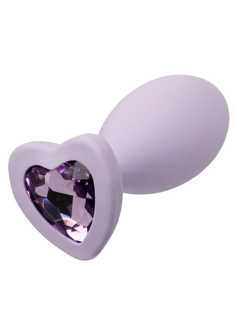 First Time Crystal Booty Duo Silicone Anal Plug