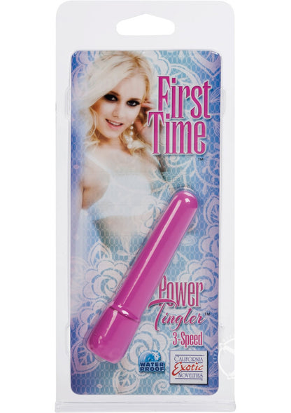 First Time Power Tingler Vibrator - Pink