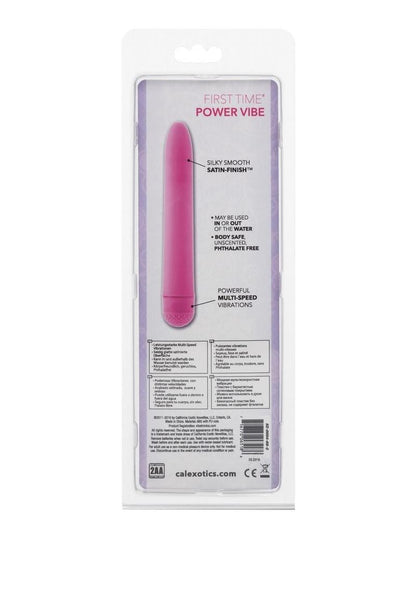 First Time Power Vibrator