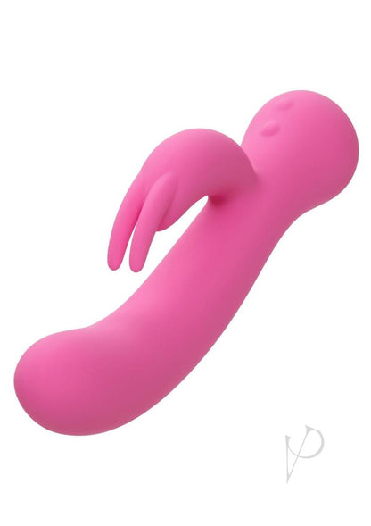 First Time Silicone Rechargeable Bunny Rabbit Vibrator - Pink