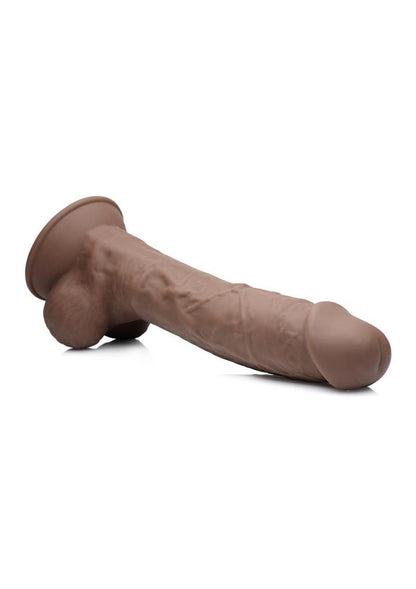 Fleshstixxx Dual Density Silicone Bendable Dong with Balls