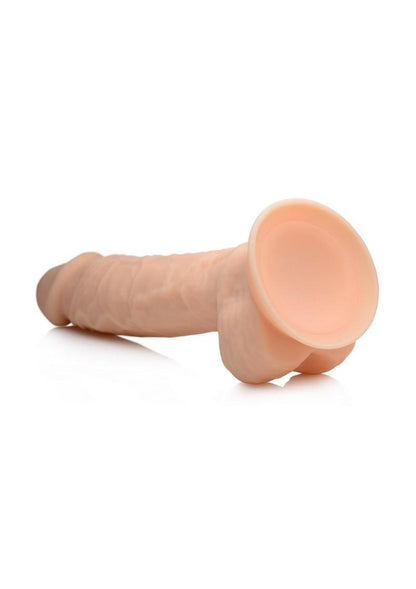 Fleshstixxx Dual Density Silicone Bendable Dong with Balls