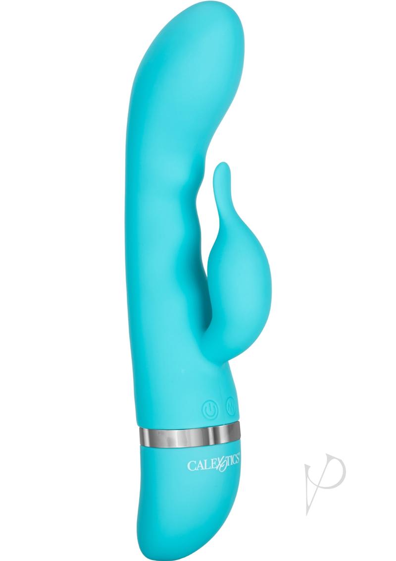 Foreplay Frenzy Teaser Silicone Rabbit Vibrator - Blue