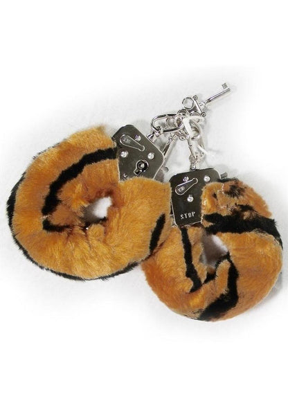 Furry Love Cuffs - Lion - Animal Print