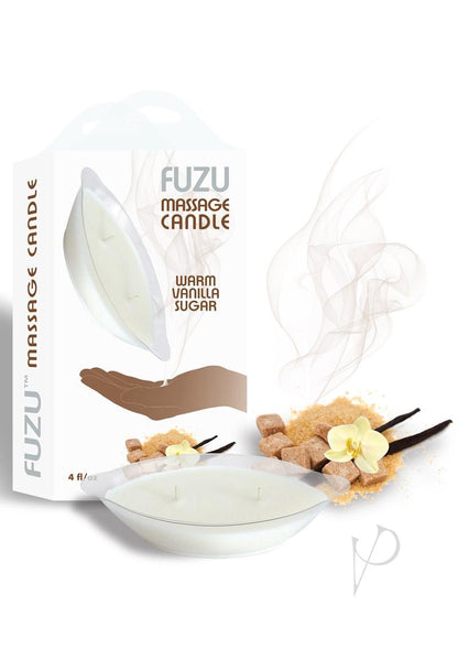 Fuzu Massage Candle Warm Vanilla - 4oz